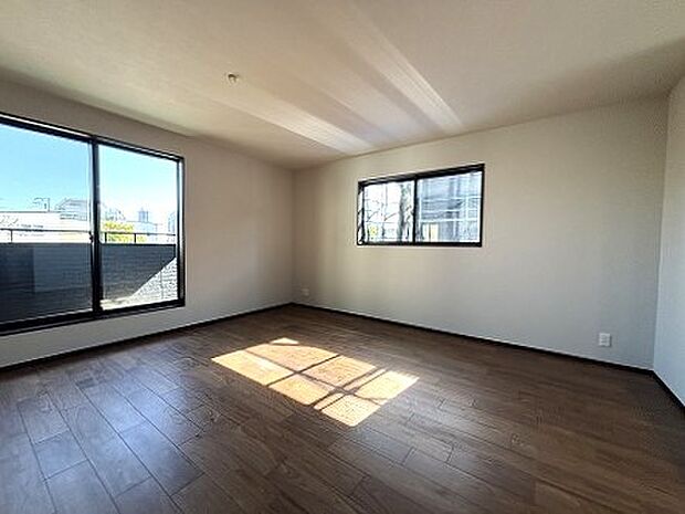 お家の中心となる大きな空間がご家族のコミュニケーションスペースになる筈です。