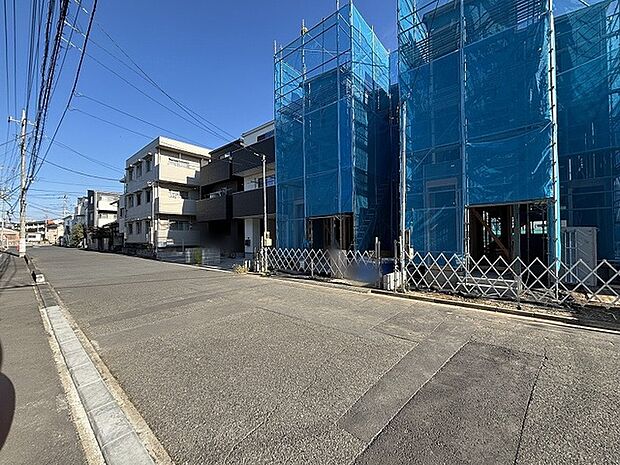 前面道路含む現地写真 