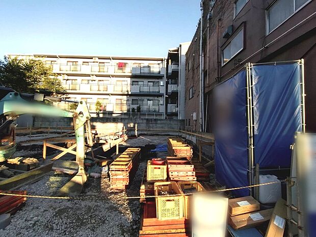 現地外観(基礎工事)