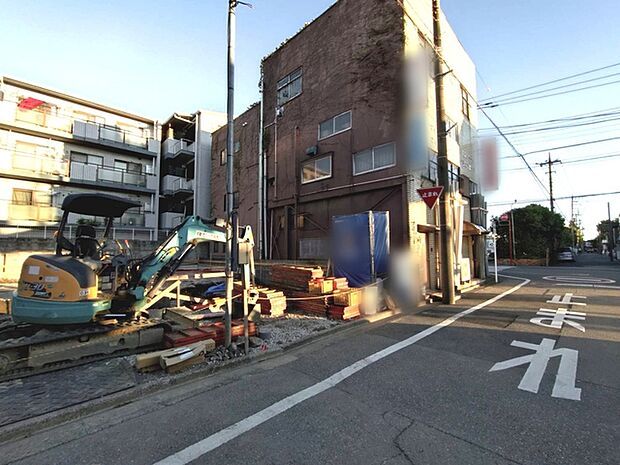 前面道路含む現地写真