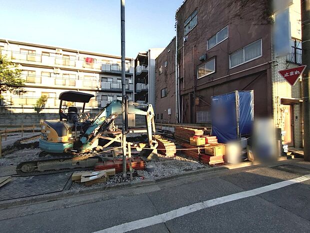 現地外観(基礎工事)