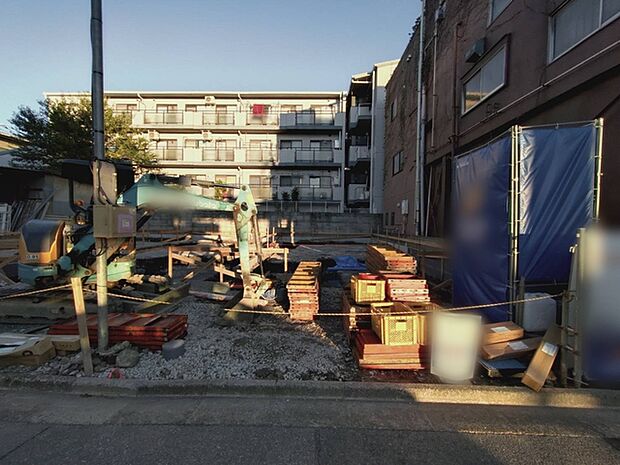 現地外観(基礎工事)