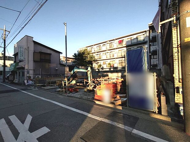 前面道路含む現地写真