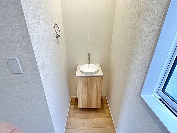 便利な2階手洗い器