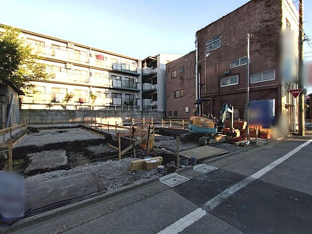 現地外観(基礎工事)