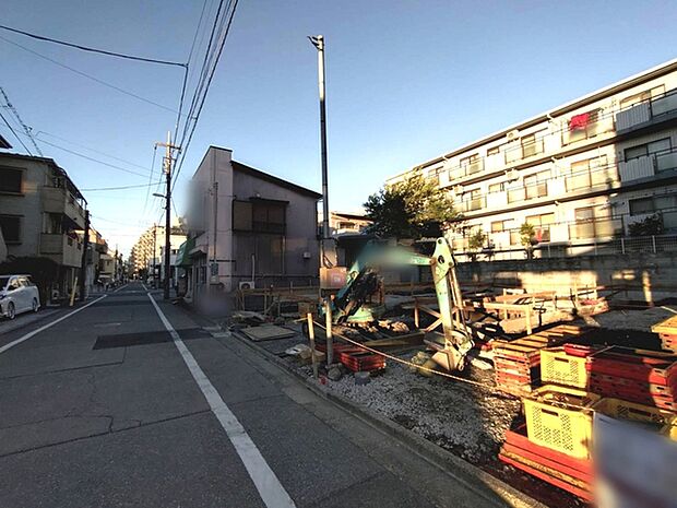 前面道路含む現地写真 