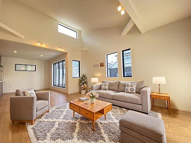 CGで家具を配置しております。家具配置のイメージにご覧ください。