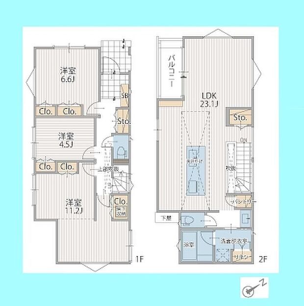 現況と図面が異なる場合は、現況を優先とさせていただきます。