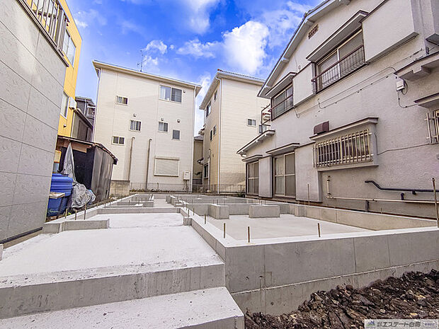 物件前面から南西方向