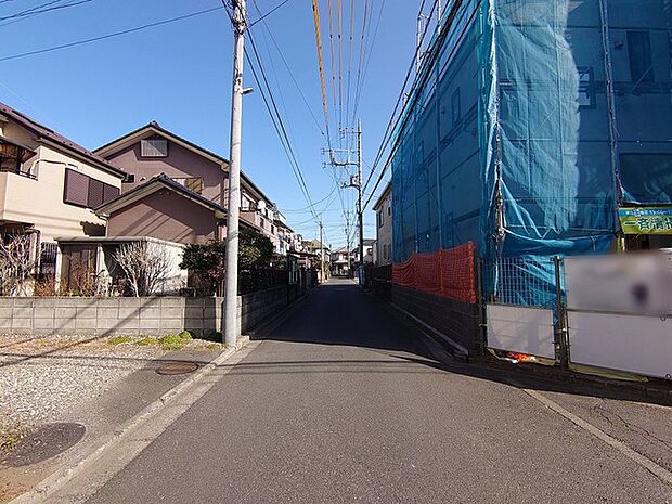 前面道路含む現地写真