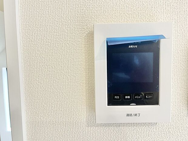 TVモニター付きインターフォン