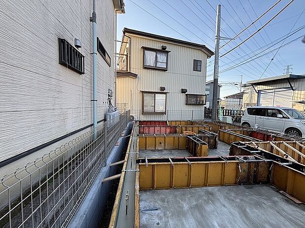 現地基礎工事写真