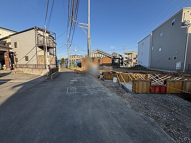 前面道路含む現地写真