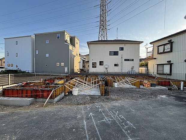 現地基礎工事写真