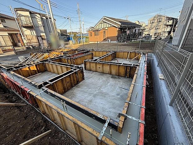 現地基礎工事写真