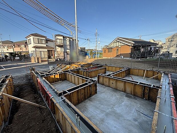 現地基礎工事写真