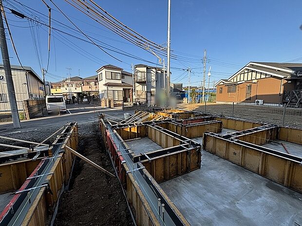 現地基礎工事写真