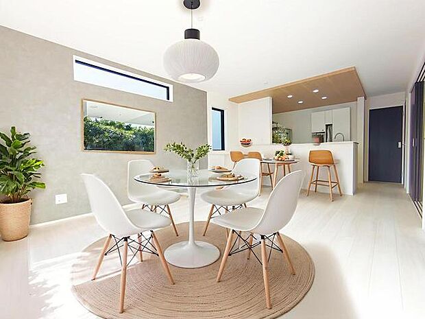 CGで家具を配置しております。家具配置のイメージにご覧ください。