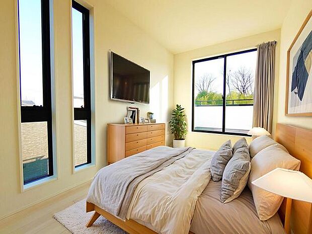 CGで家具を配置しております。家具配置のイメージにご覧ください。