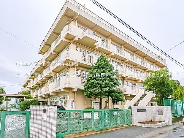 さいたま市立土合小学校（560m）