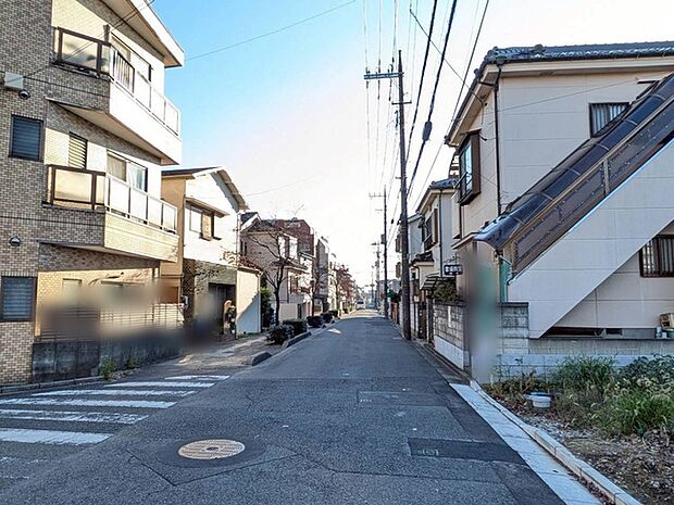 前面道路含む現地写真 