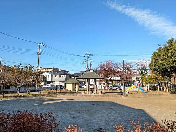 せせらぎ公園 目の前の公園(10m)