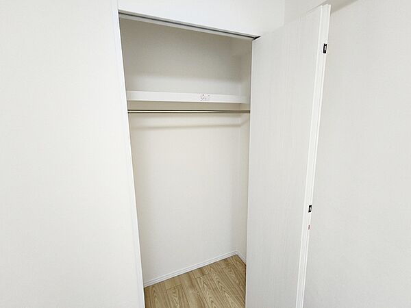 部屋に設けた収納は、住みやすさへのこだわり。