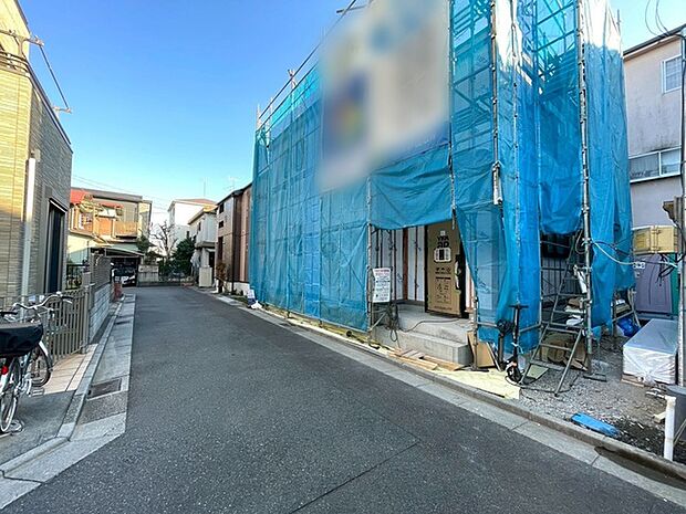 前面道路含む現地写真 