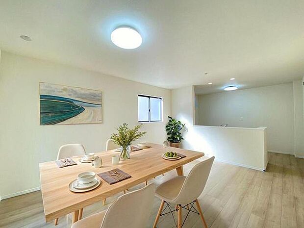 CGで家具を配置しております。家具配置のイメージにご覧ください。