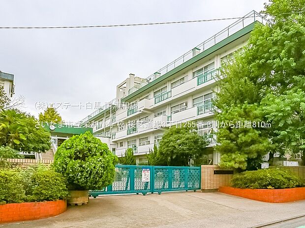 さいたま市立栄和小学校（810m）