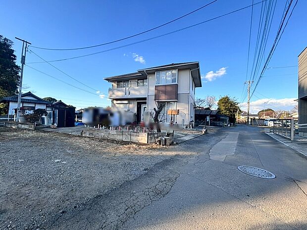 前面道路含む現地写真 