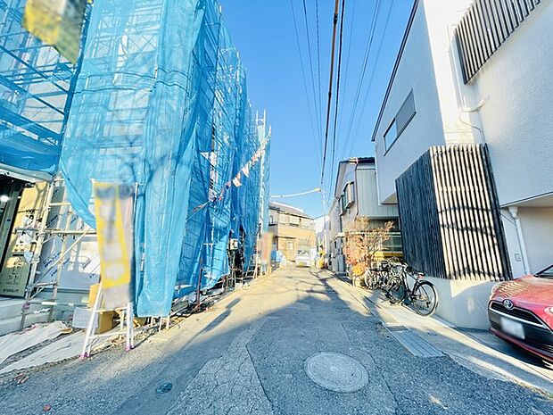 前面道路含む現地写真