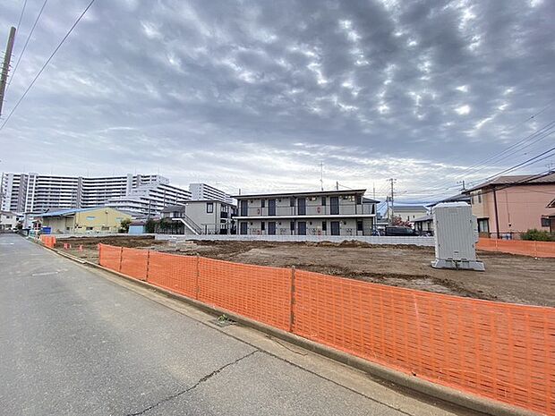 一戸建ての多いエリア、静かで落ち着いた雰囲気 