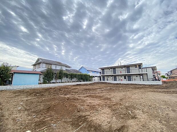 一戸建ての多いエリア、静かで落ち着いた雰囲気 