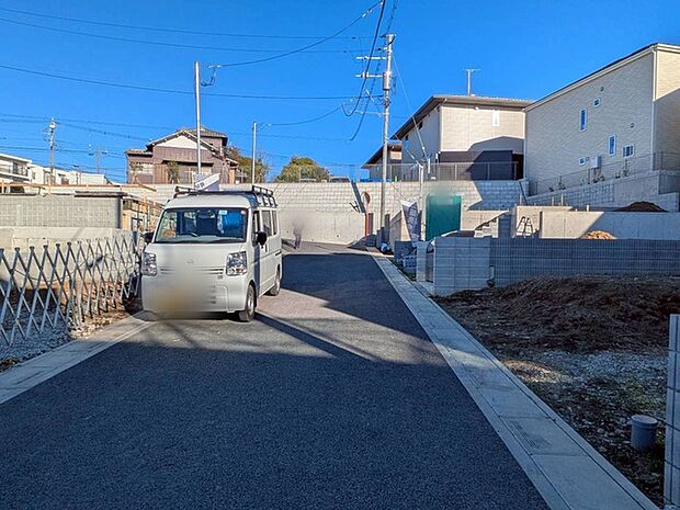 前面道路含む現地写真 