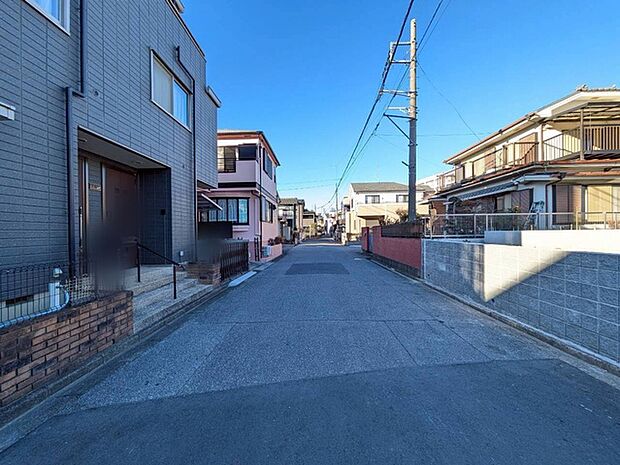 前面道路含む現地写真 