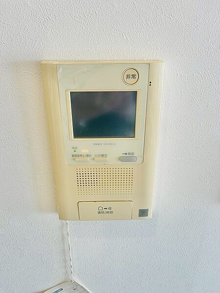 TVモニター付きインターフォン