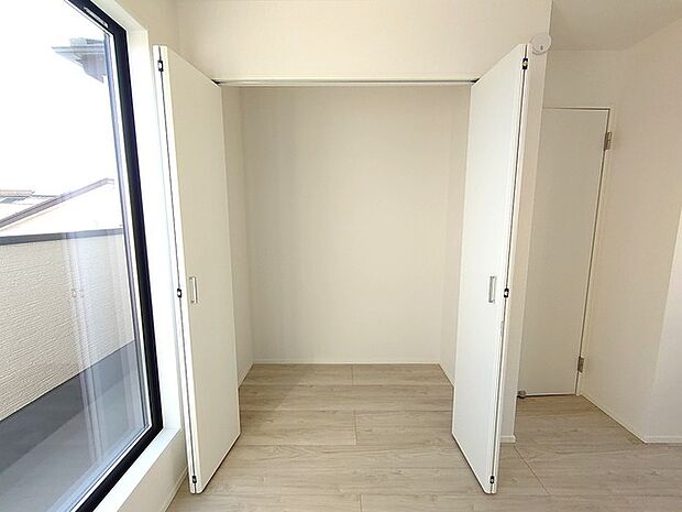 部屋に設けた収納は、住みやすさへのこだわり。