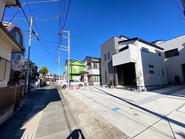 前面道路含む現地写真 