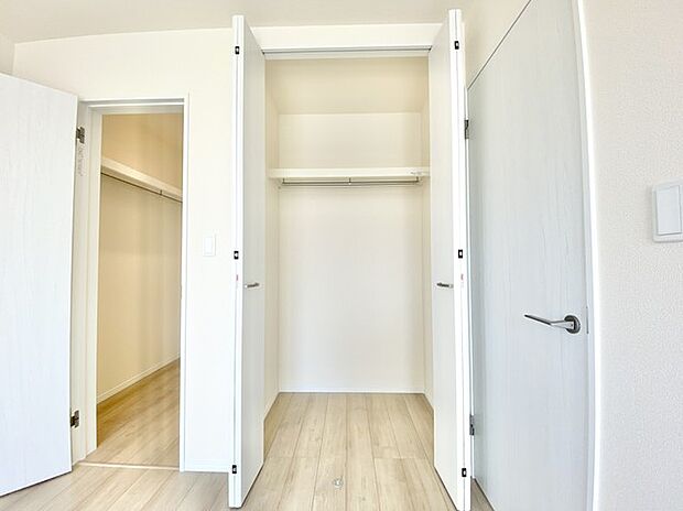 部屋に設けた収納は、住みやすさへのこだわり。 