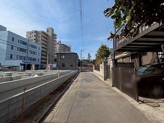 前面道路含む現地写真