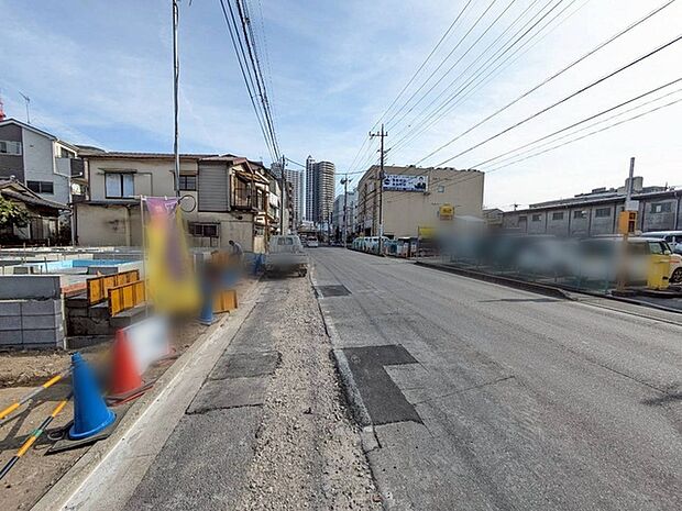 前面道路含む現地写真