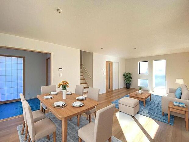 CGで家具を配置しております。家具配置のイメージにご覧ください。 