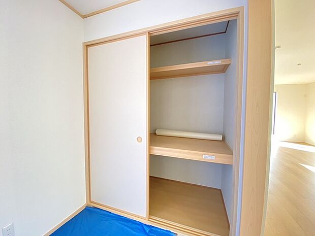 大容量の収納スペースで住空間もスッキリ広々。