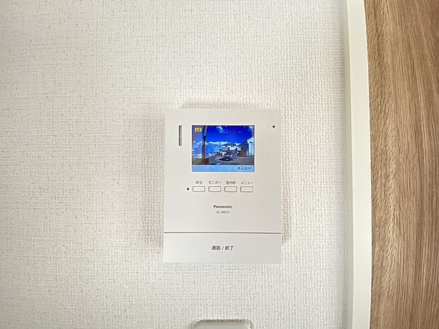 TVモニター付きインターフォン