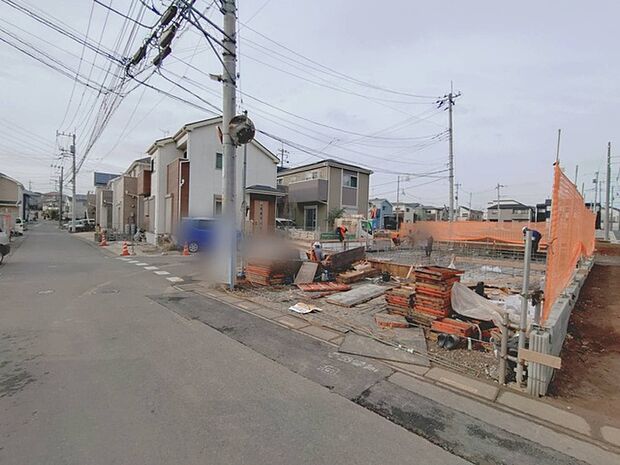 前面道路含む現地写真 