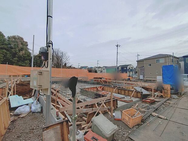 現地外観 基礎写真