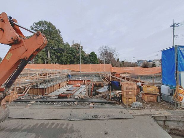 現地外観 基礎写真