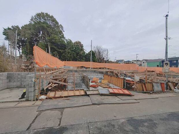 現地外観 基礎写真