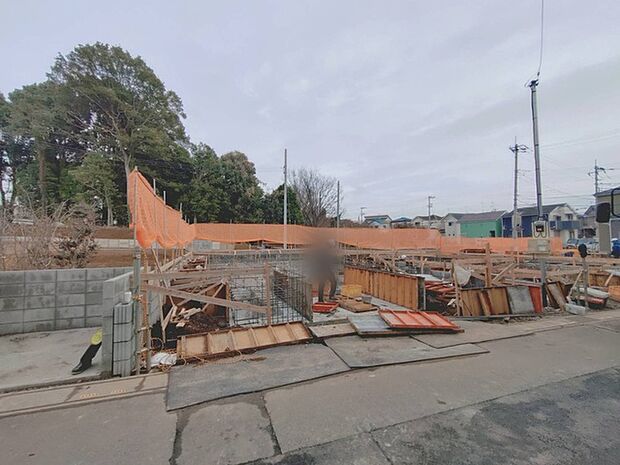 現地外観 基礎写真